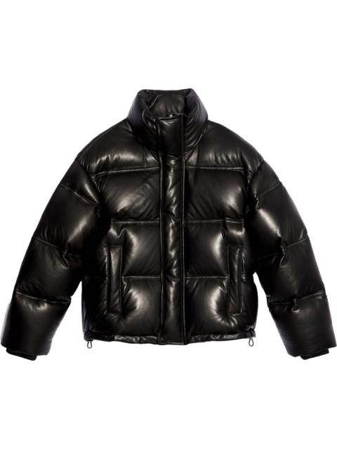 zip-up padded jacket