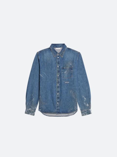 PAINTED DENIM SHIRT