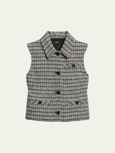 Tailored Stripe Vest