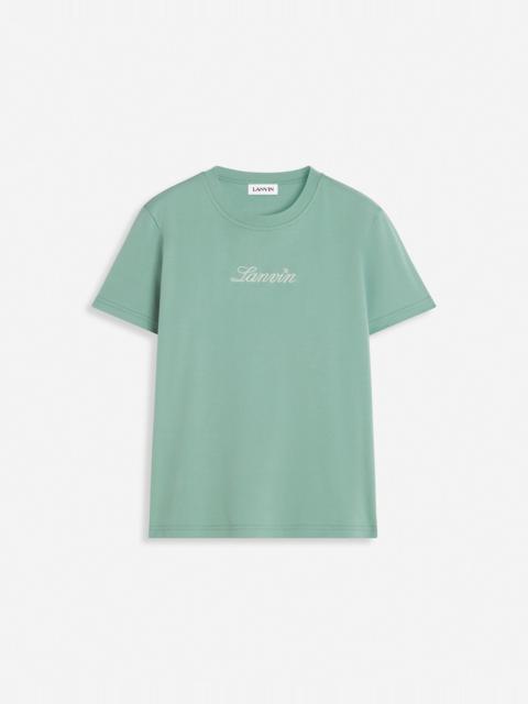 LANVIN EMBROIDERED T-SHIRT