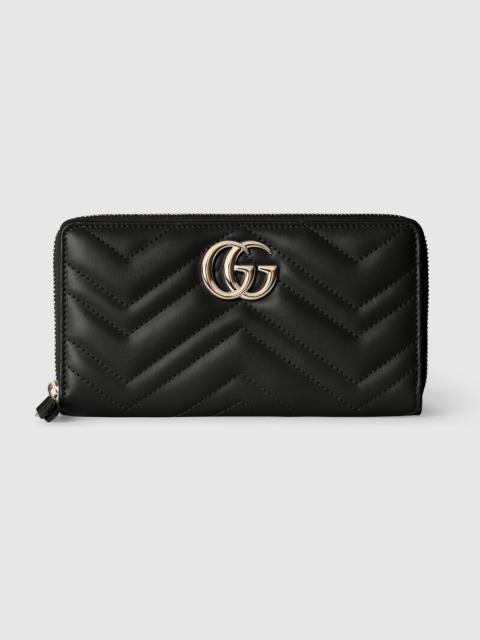 GG Marmont zip around wallet