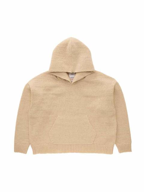 AMPLUS SB KNIT HOODIE P.O. IVORY