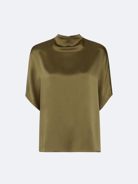Satin Cape Tee