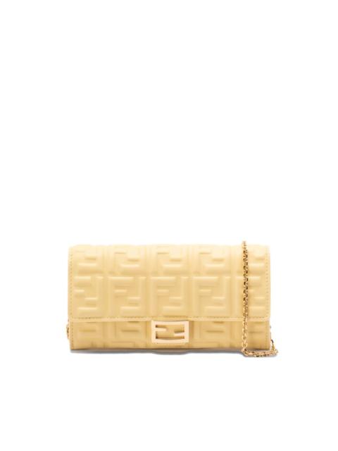 Baguette Continental chain-strap wallet