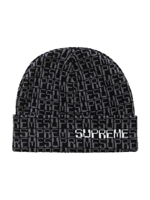 Supreme Digital Beanie Black