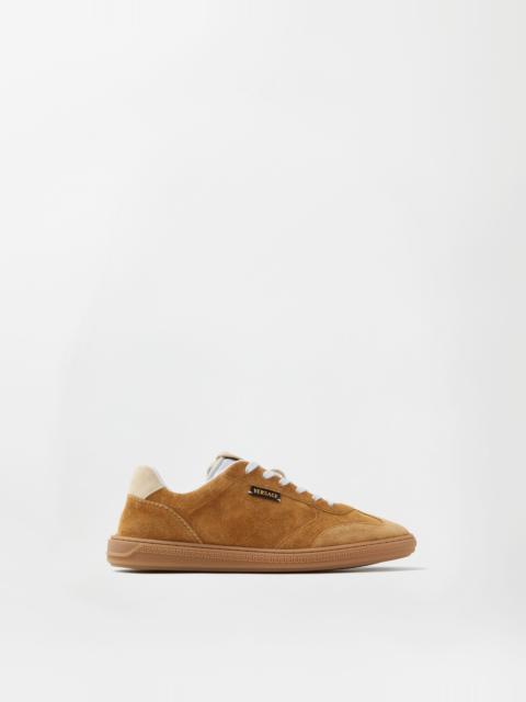 Greca Court Suede Sneakers