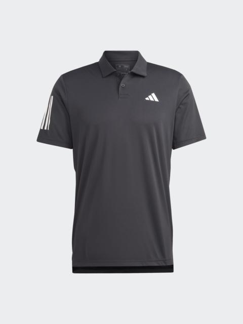Club 3-Stripes Tennis Polo Shirt