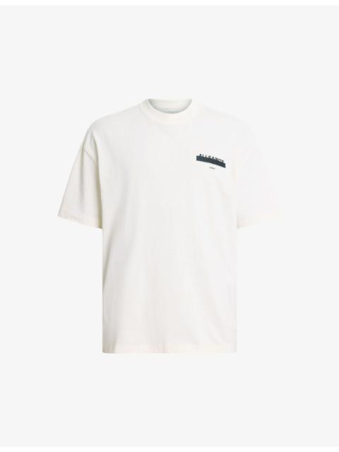 Redact Embroidered-Box Cotton T-Shirt