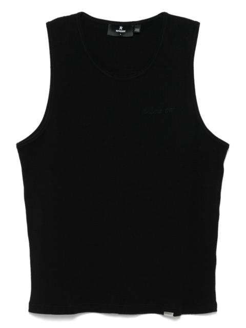 Waffle tank top