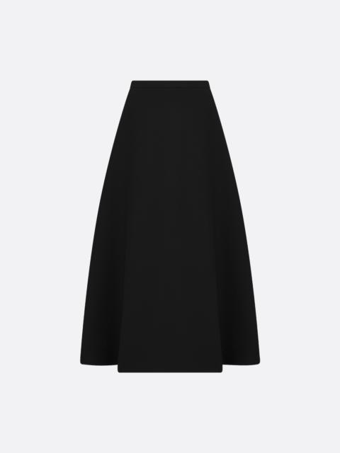 Flared Mid-Length Skirt