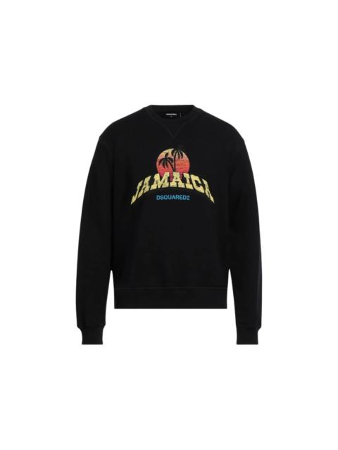 Dsquared2 Cool Fit Bob Marley Logo Hoodie Black
