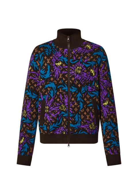 Monogram Thistle Zip-Through Jacket