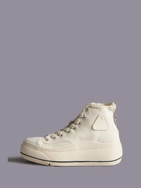 Kurt High Top Sneaker - Ecru | R13 Denim Official Site