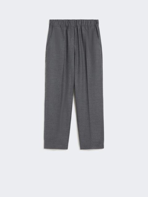 HATELEY Wool flannel trousers