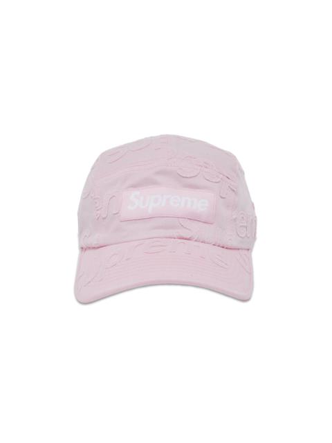 Supreme Lasered Twill Camp Cap 'Pink'