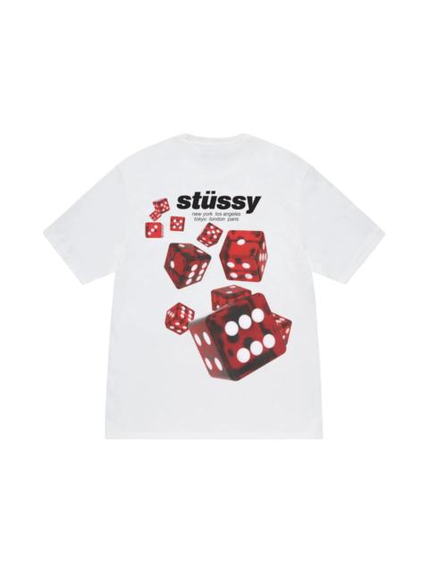 Stussy Rollers Tee White