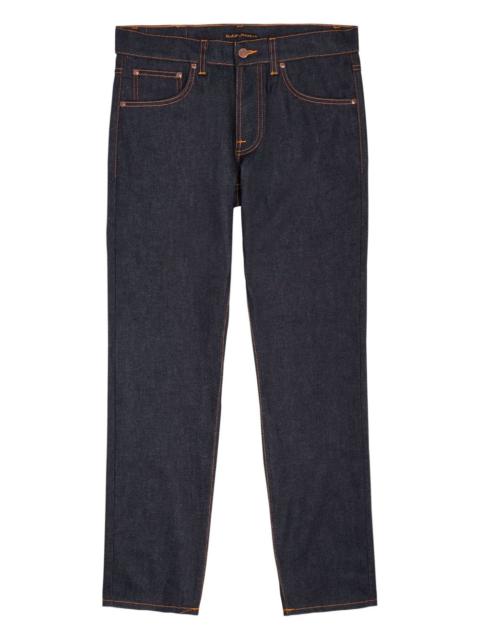Ollie contrast-stitch denim jeans