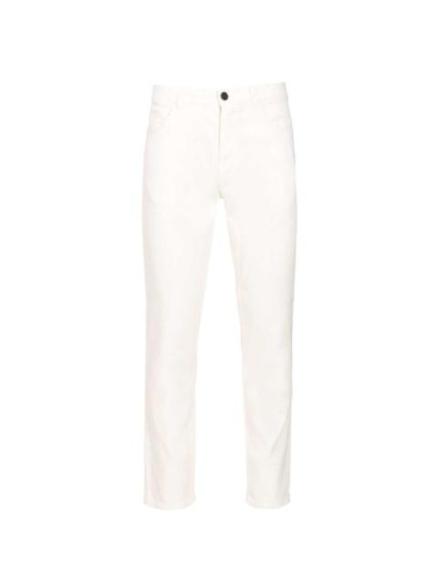 Roccia logo-patch trousers