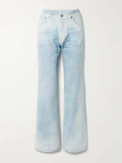 Korea High-rise Wide-leg Jeans