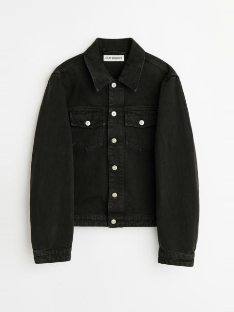 Origin Jacket Overdyed Highway Black Cotton