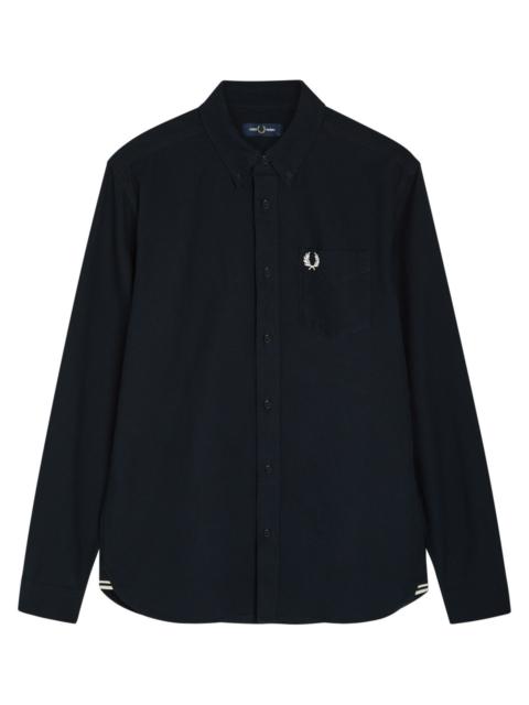 Fred Perry Oxford Logo-embroidered Cotton Shirt