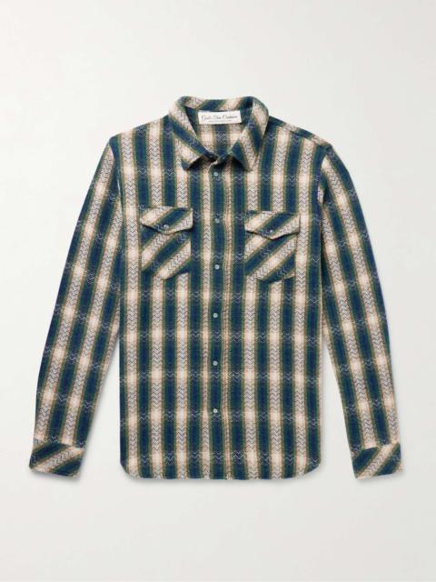 Checked Cashmere Shirt