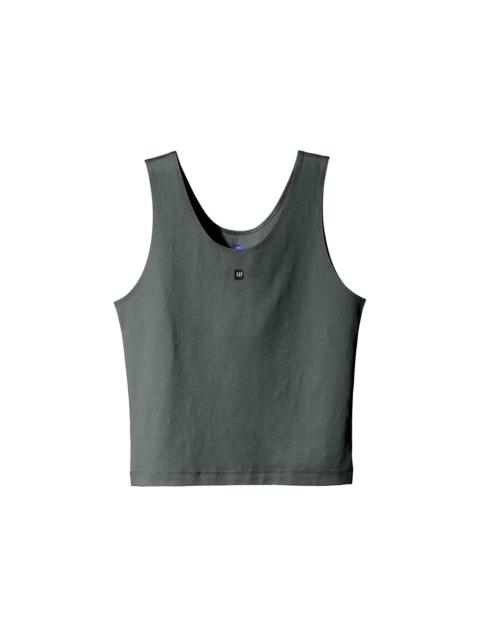 Yeezy Gap Womens Tank Top Second Skin Dark Green