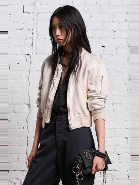 SHRUNKEN FLIGHT BOMBER - OYSTER