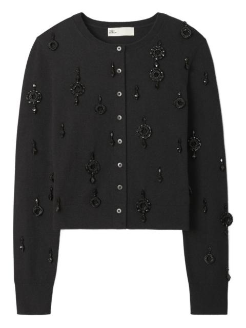 embellished cardigan