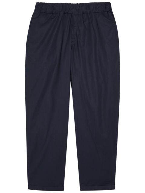 Labo.art Tapered-leg Cotton Poplin Trousers