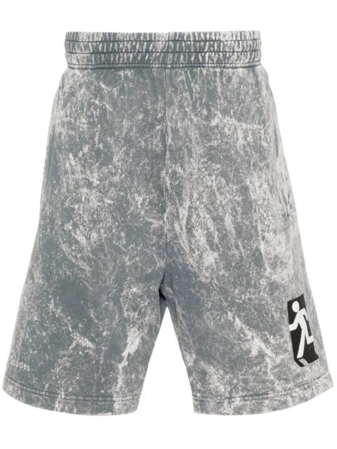 Tempera cotton shorts