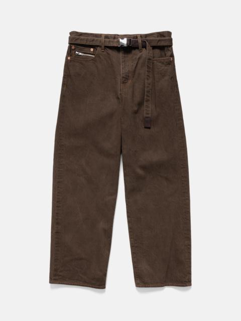 Denim Pants Brown