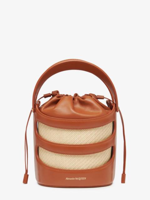 Women's The Rise Bucket in Tan/natural