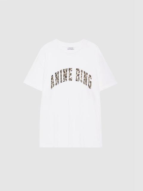 Walker Tee Anine Bing Leopard - Ivory