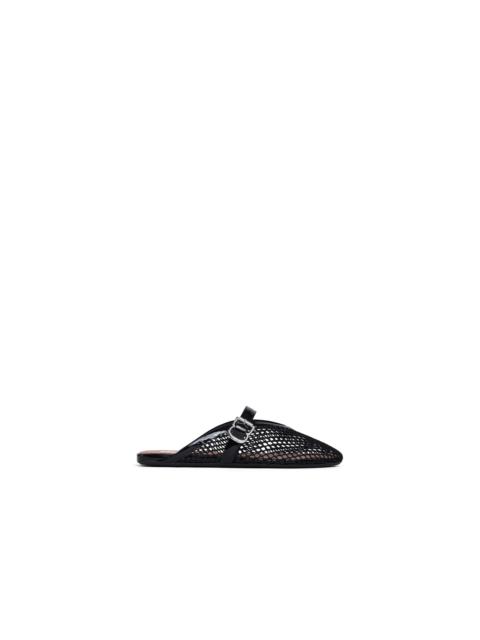 FLAT MULES IN FISHNET