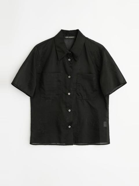 X-Ray Shirt Noir Bloom Ethereal Veil