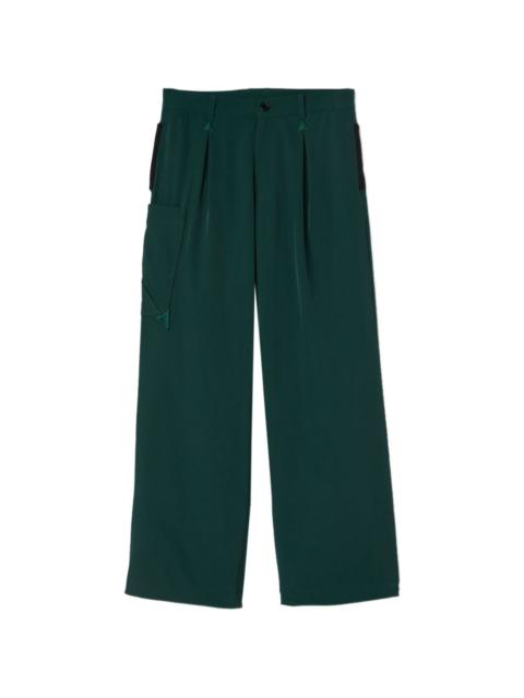 pleated trousers