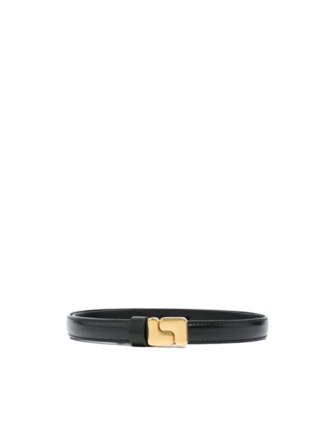 Ninon logo buckle belt