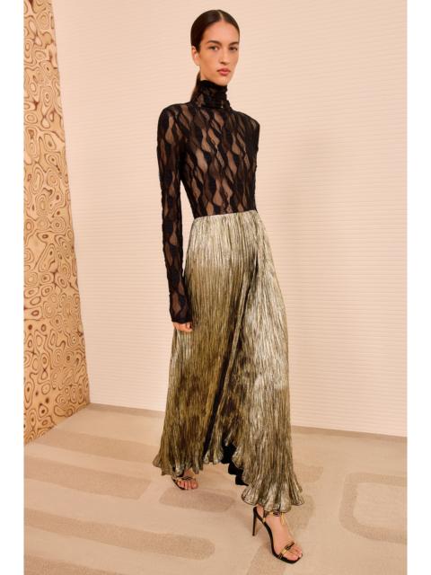 Elsa Pleated Long Skirt