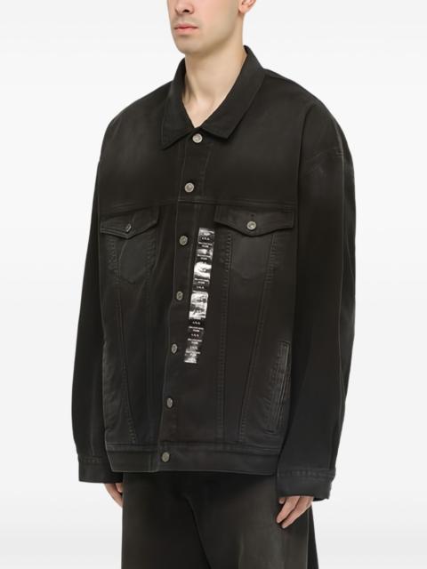 pocketed denim jacket