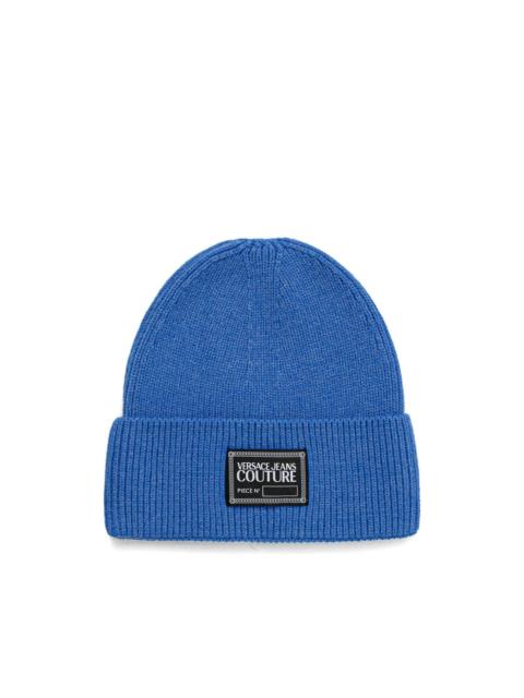 logo-patch beanie hat