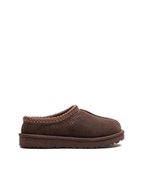 Tasman contrast-stitch slippers