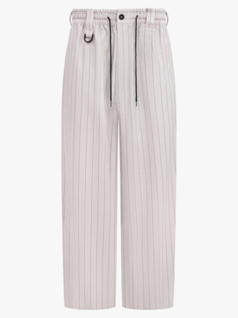 PINSTRIPE SPORT UNIFORM WIDE-LEG TROUSER | CHAPEA