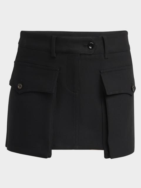 Cargo Pocket Mini Skirt