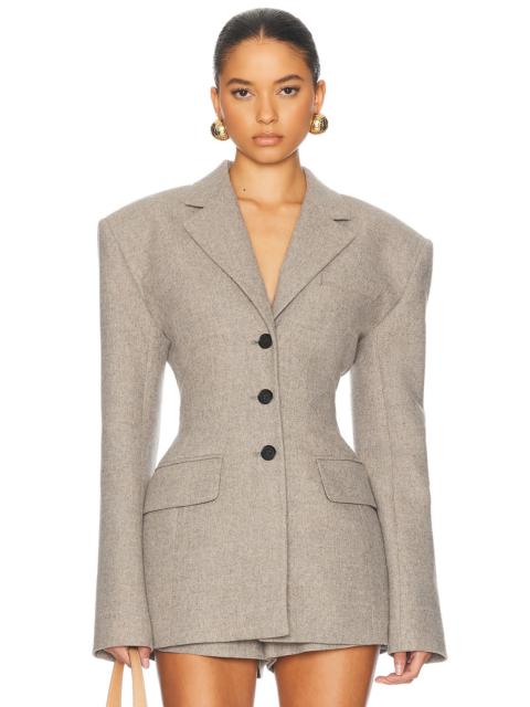 The Tweed S Curve Blazer