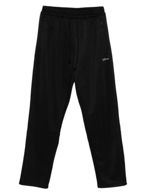 zipped-pockets drawstring track pants