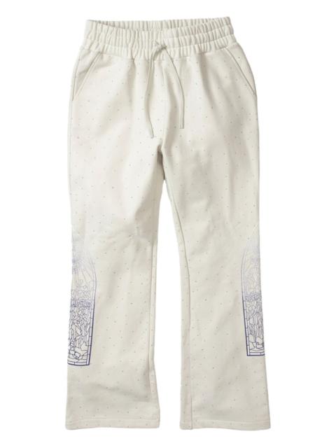 rhinestone track pants