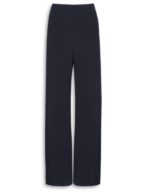 Vince Crepe Straight-leg Trousers