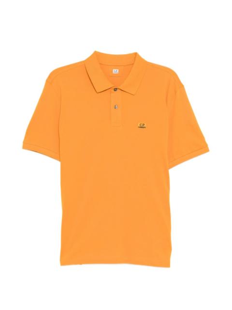 logo-embroidered polo shirt