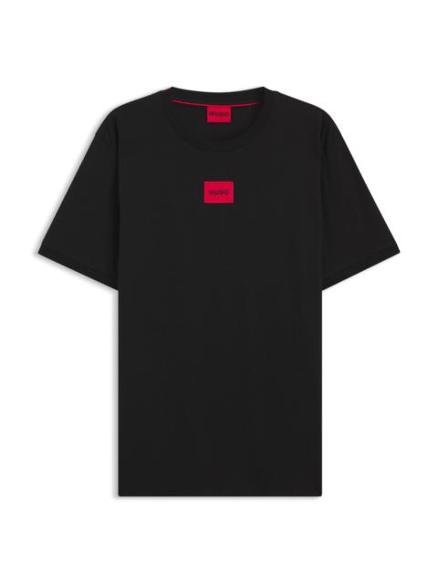 COTTON-JERSEY T-SHIRT WITH LOGO LABEL